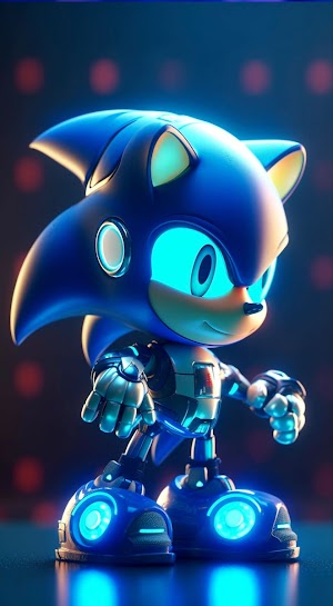 Robot Sonic Picture