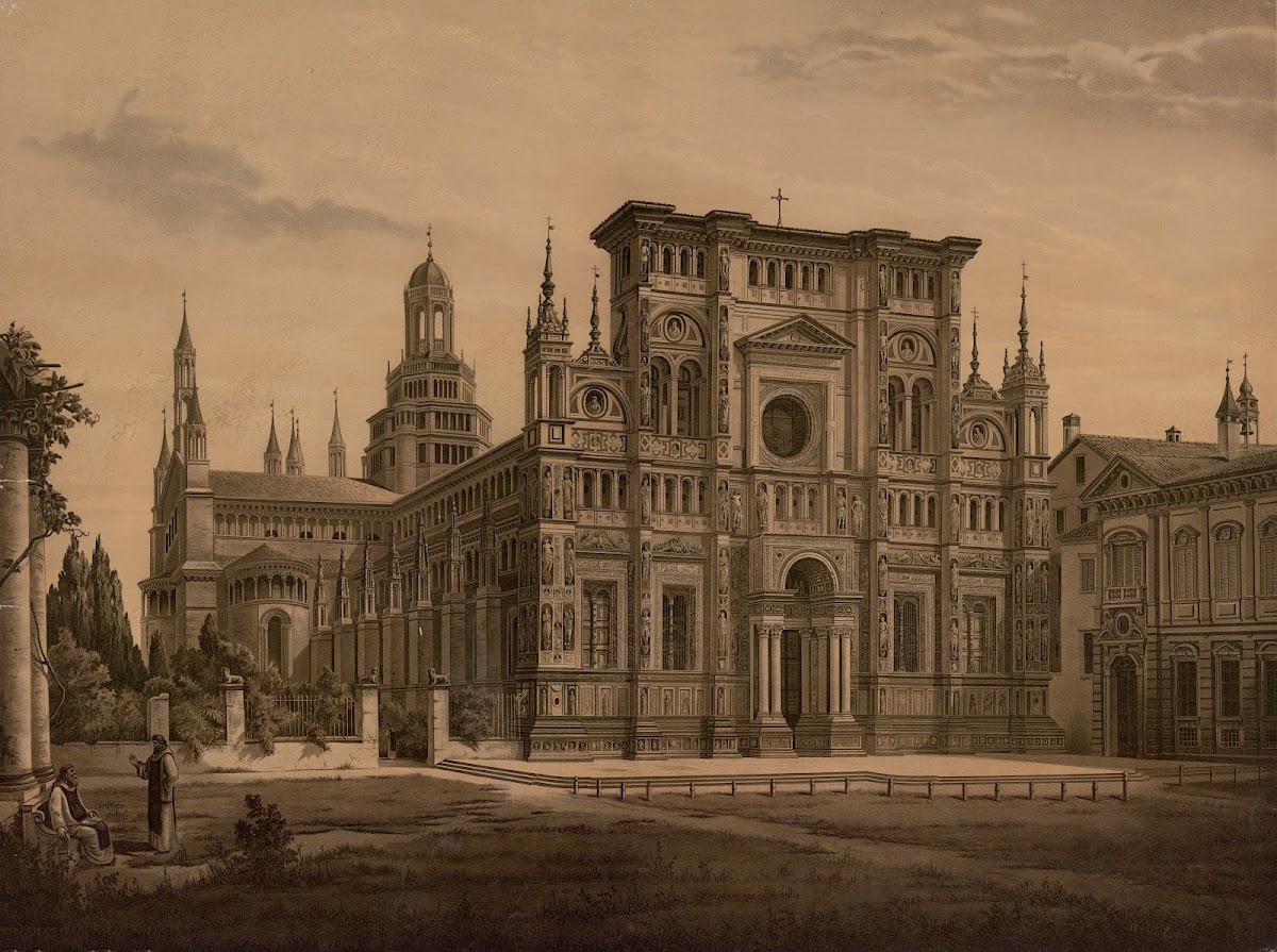 Certosa di Pavia 1883
