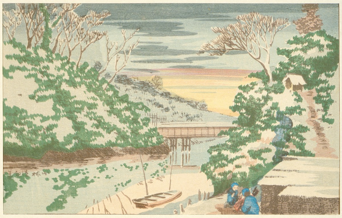 Snow at Ochanomizu 1880