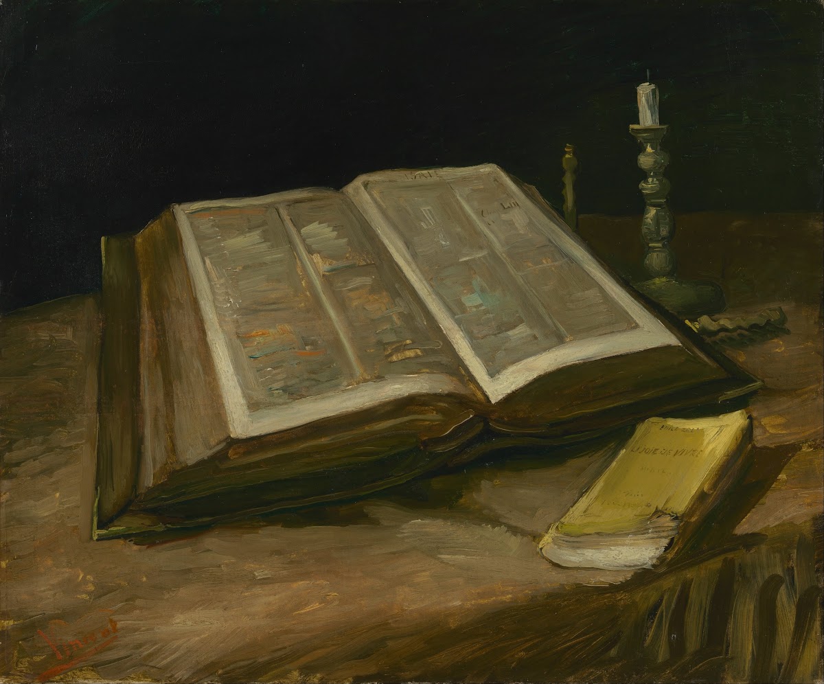 Still Life with Bible 1885