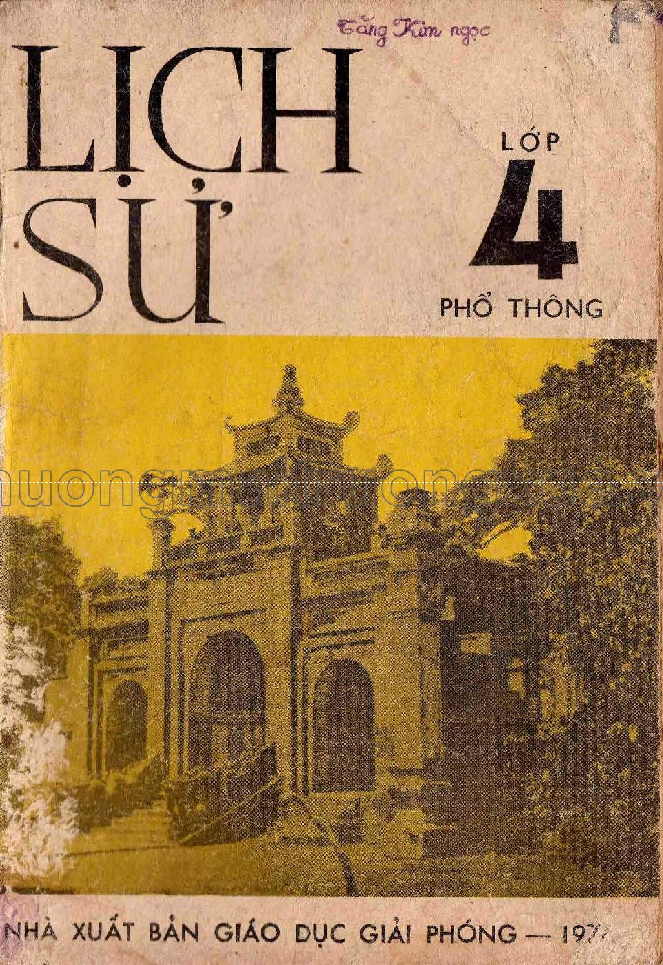 Lịch sử lớp 4 phổ thông  - Trang 0