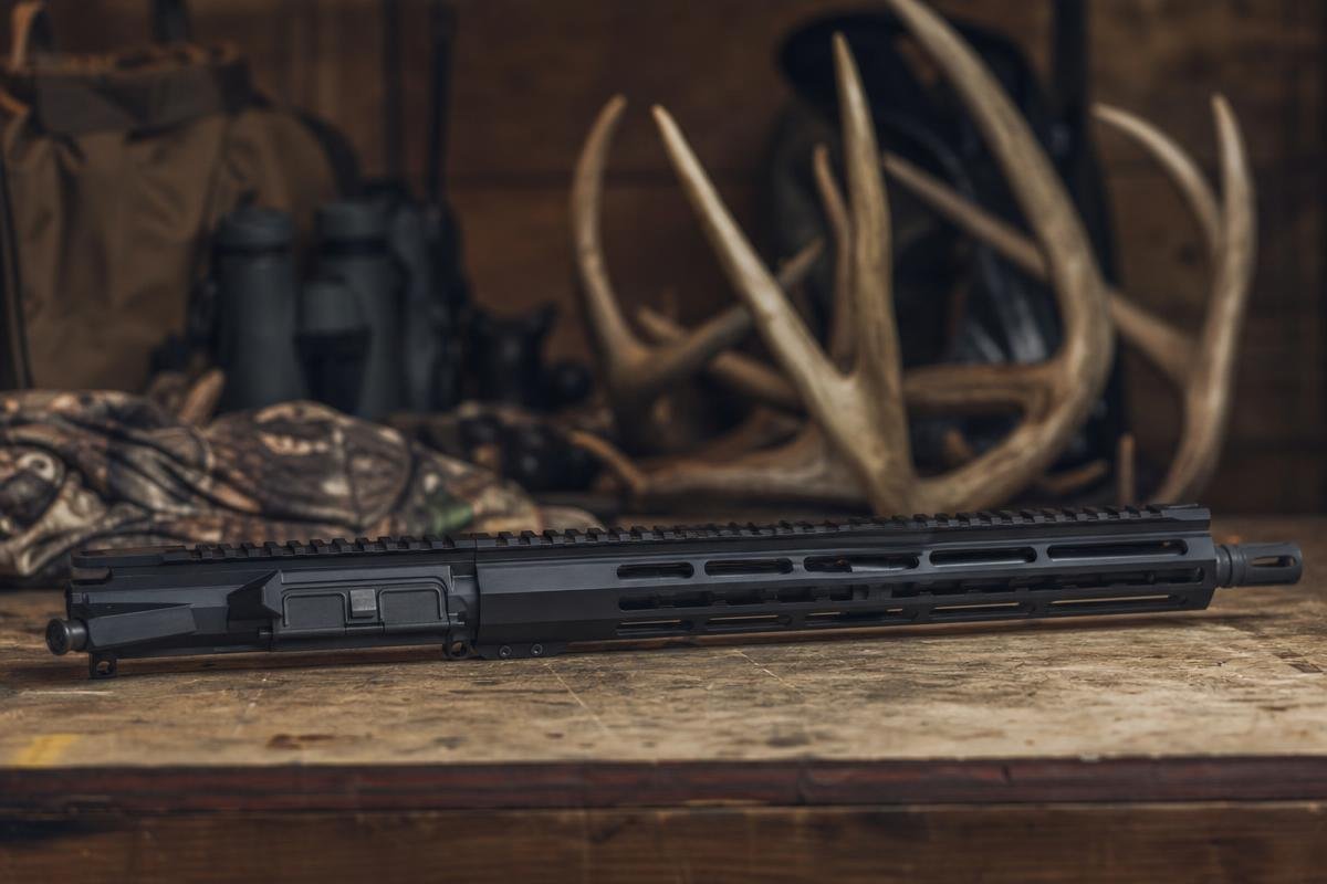 350 Legend AR-15 upper assembly showing what is 350 legend good for in a hunting build