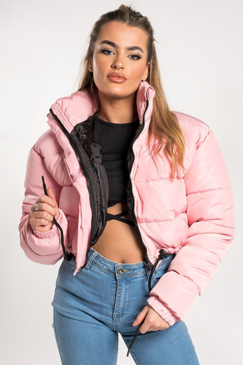 Gesteppte Winterjacke im Oversize-Stil