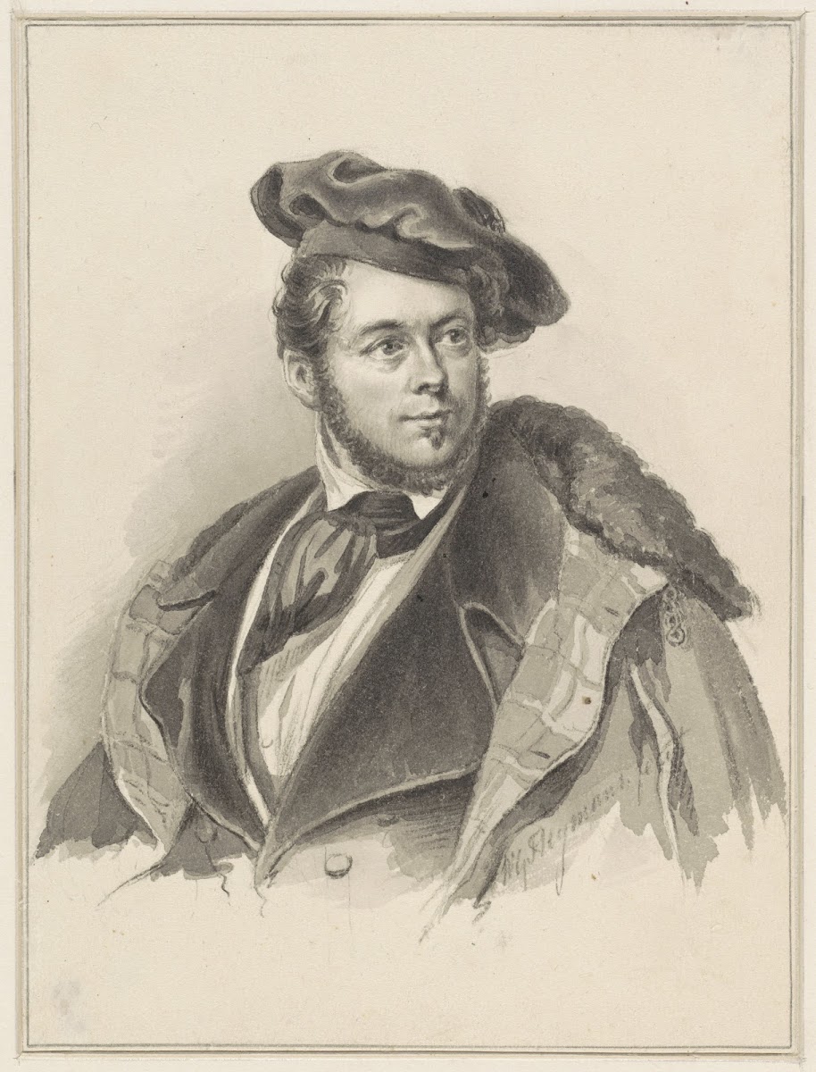 Zelfportret Van Willem George Frederik Heijmans 1825   1868