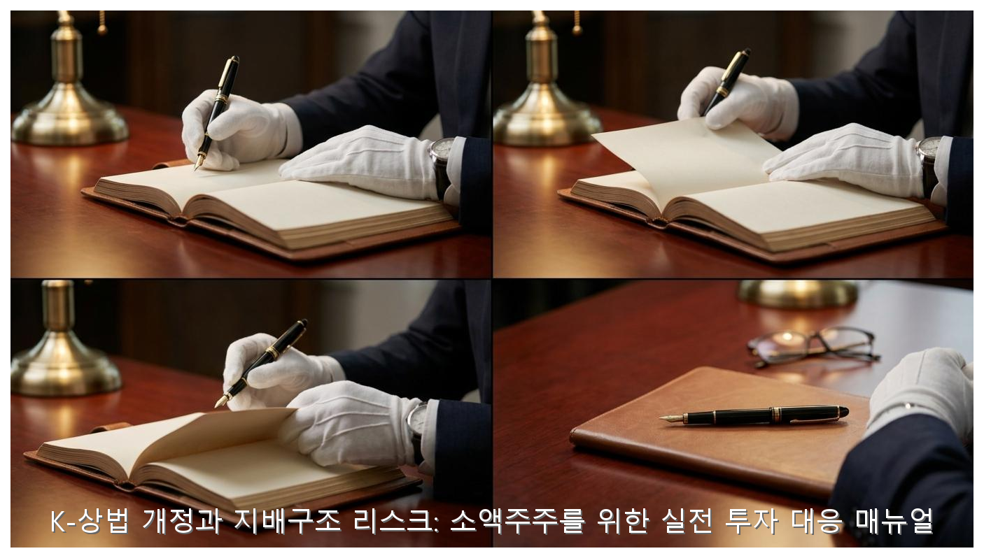 K-상법 개정과 지배구조 리스크: 소액주주를 위한 실전 투자 대응 매뉴얼 핵심 안내 및 분석 인포그래픽 (3)