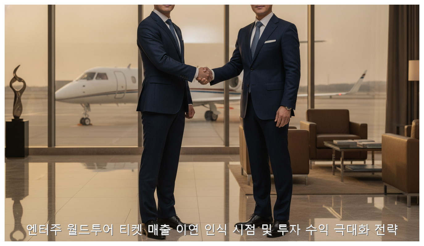 엔터주 월드투어 티켓 매출 이연 인식 시점 및 투자 수익 극대화 전략 핵심 안내 및 분석 인포그래픽 (4)