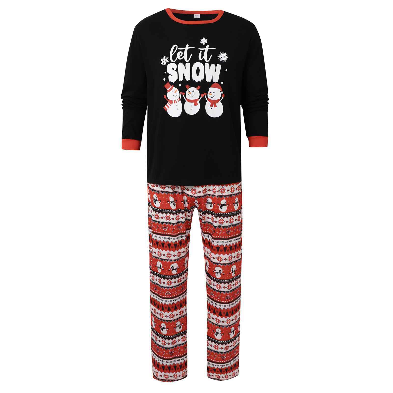 Family loungewear with print design