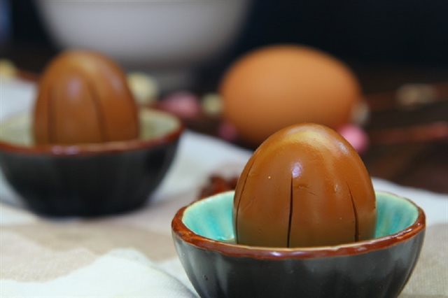 Trứng Luộc Ngâm Nước Tương Thơm Ngon