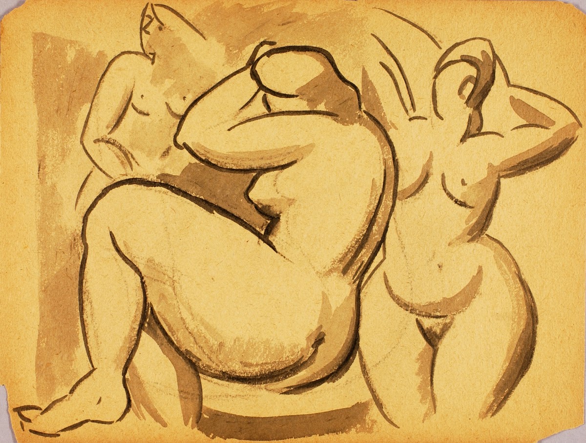 Three Female Nudes 1978