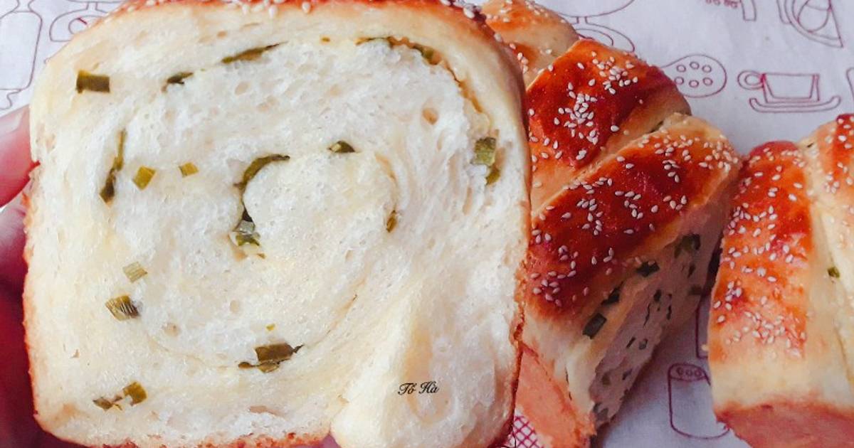 Bánh MÌ hành, bơ, tỏi
