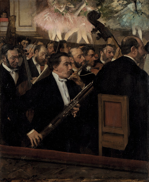 The Orchestra At The Opera circa 1870