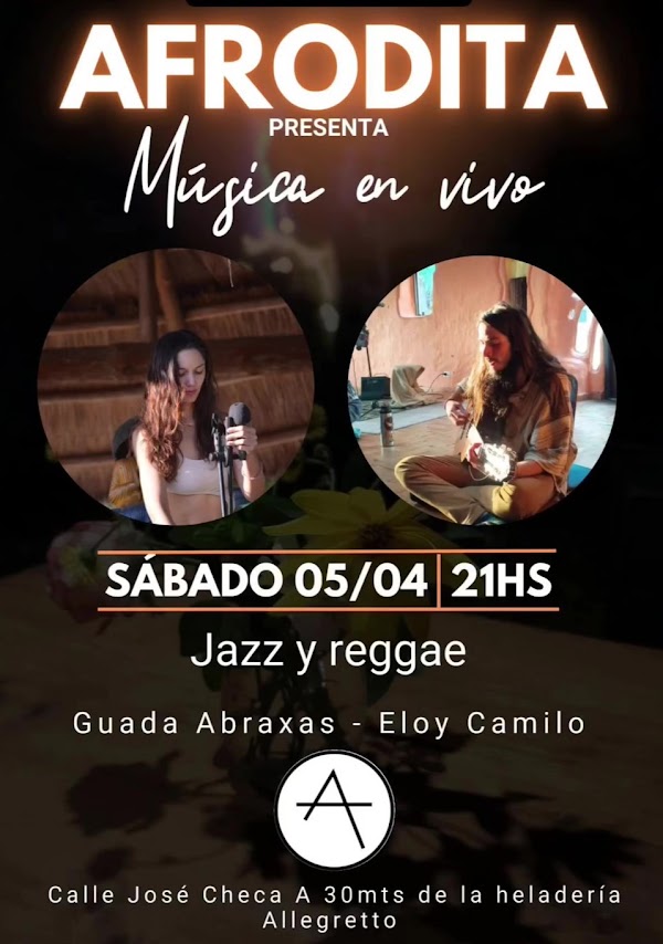 Afrodita música en vivo