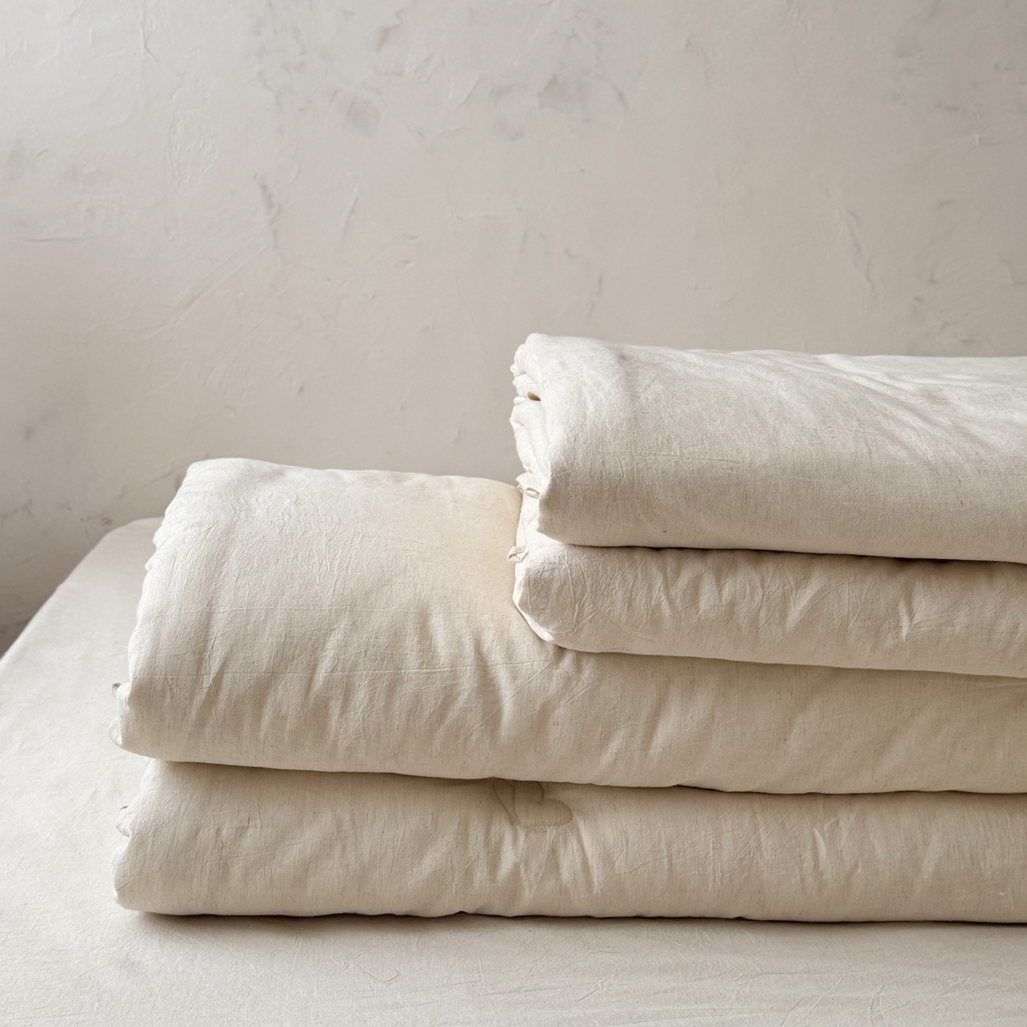 Linen-Cotton Quilt, Cotton Filling