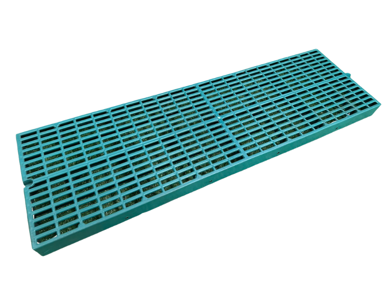 ตะแกรงพลาสติก สีเขียว ขนาดกว้าง 30 cm. ยาว 1 ม. ตะแกรงพลาสติกระบายน้ำ Plastic Grating