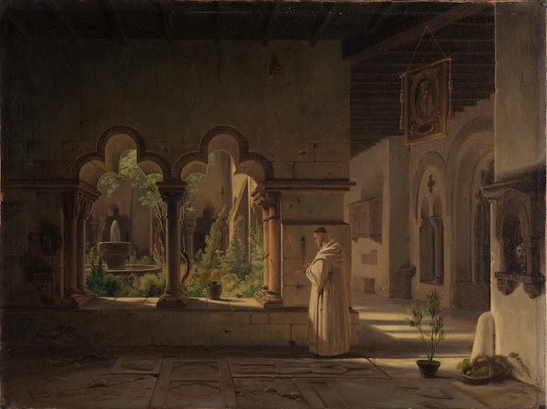 Kreuzgang in San Pablo zu Barcelona 1836