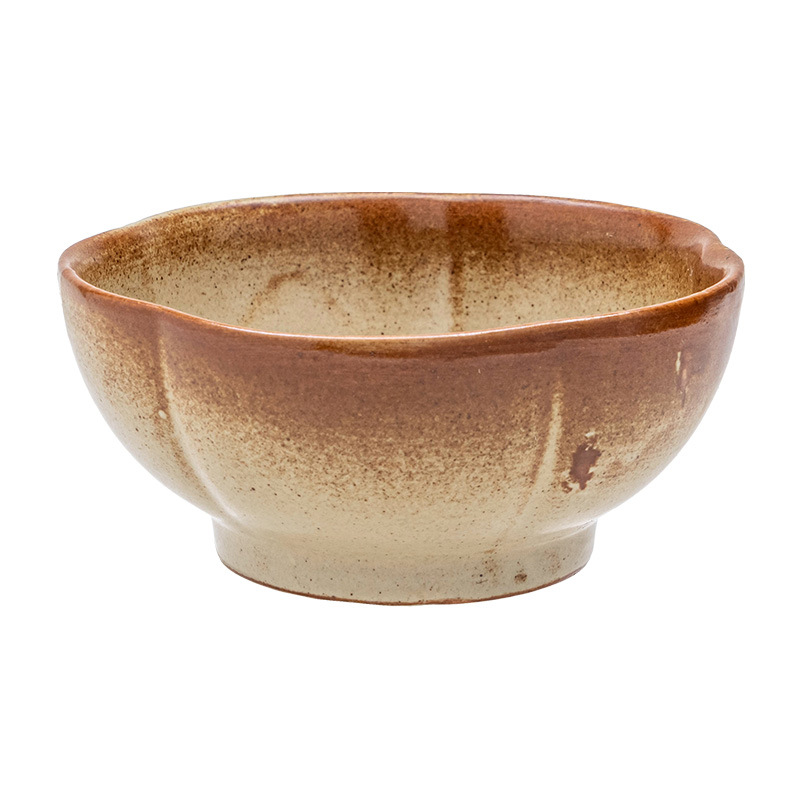 Ceramic Bowl, Round, 12–13 cm, Vintage Style