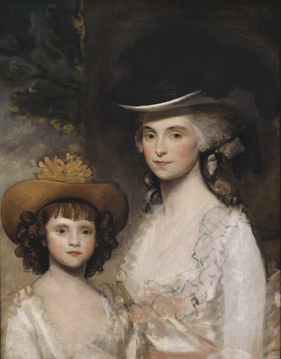 Mrs Blades and her Daughter