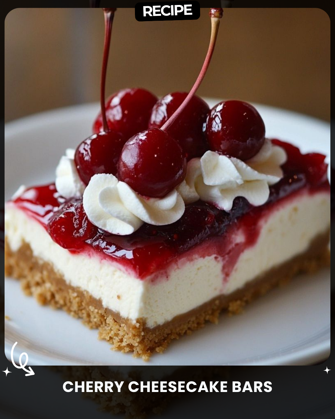 Cherry Cheesecake Bars