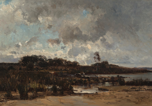 Au Bord De LéTang Lacanau 1878