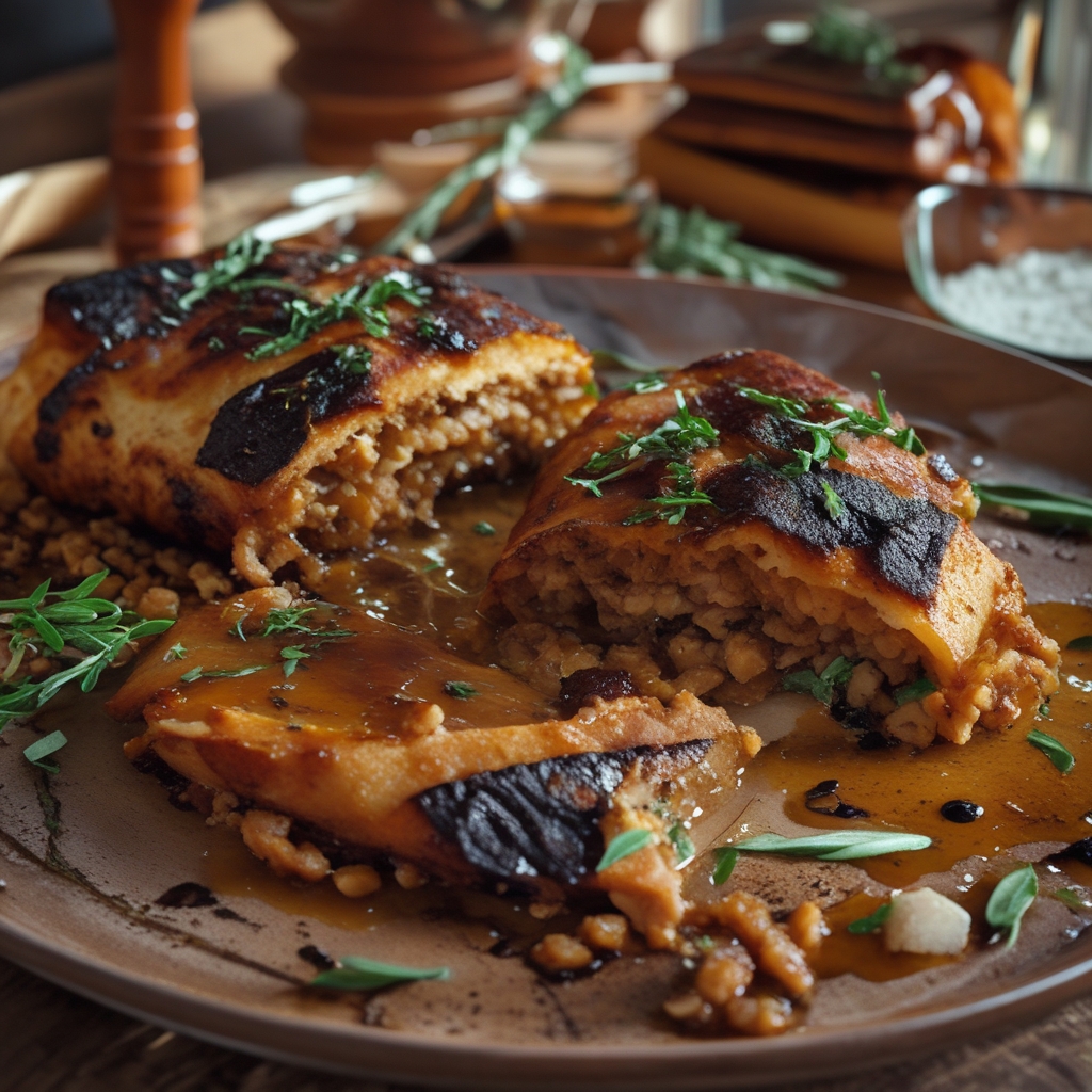 This dish is my partner's weakness; he keeps going back for more - Easy Homemade Cheesy Chicken Skillet finished