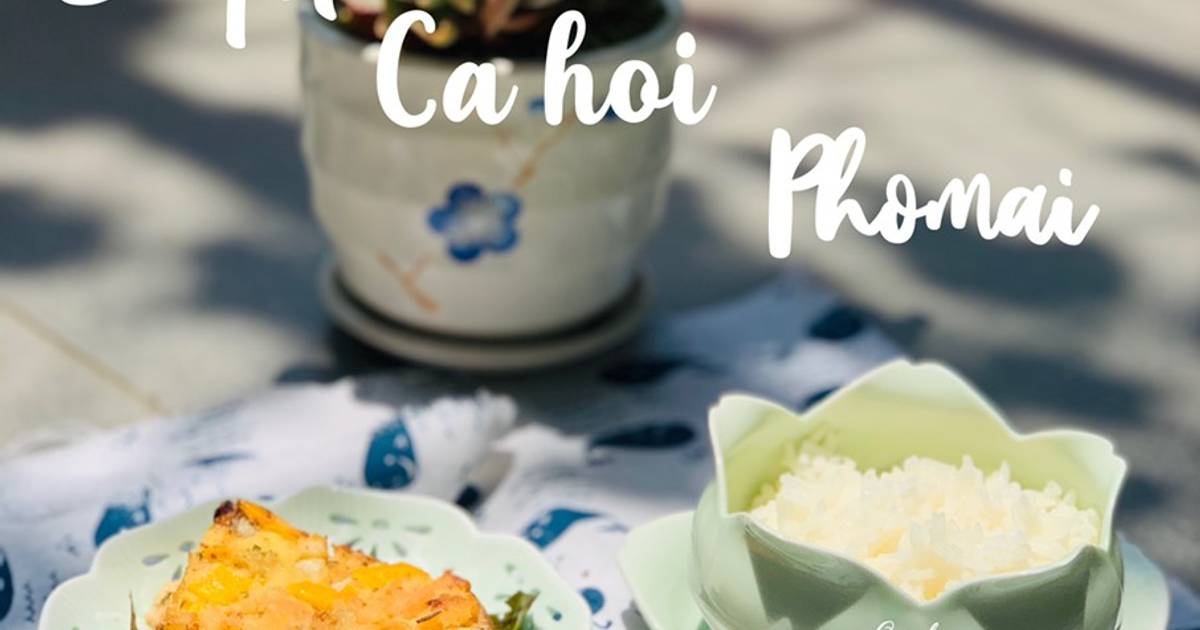 Chả cá hồi phô mai