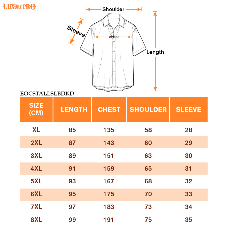 AOP EO Shirt TALL Double Collar No Pocket