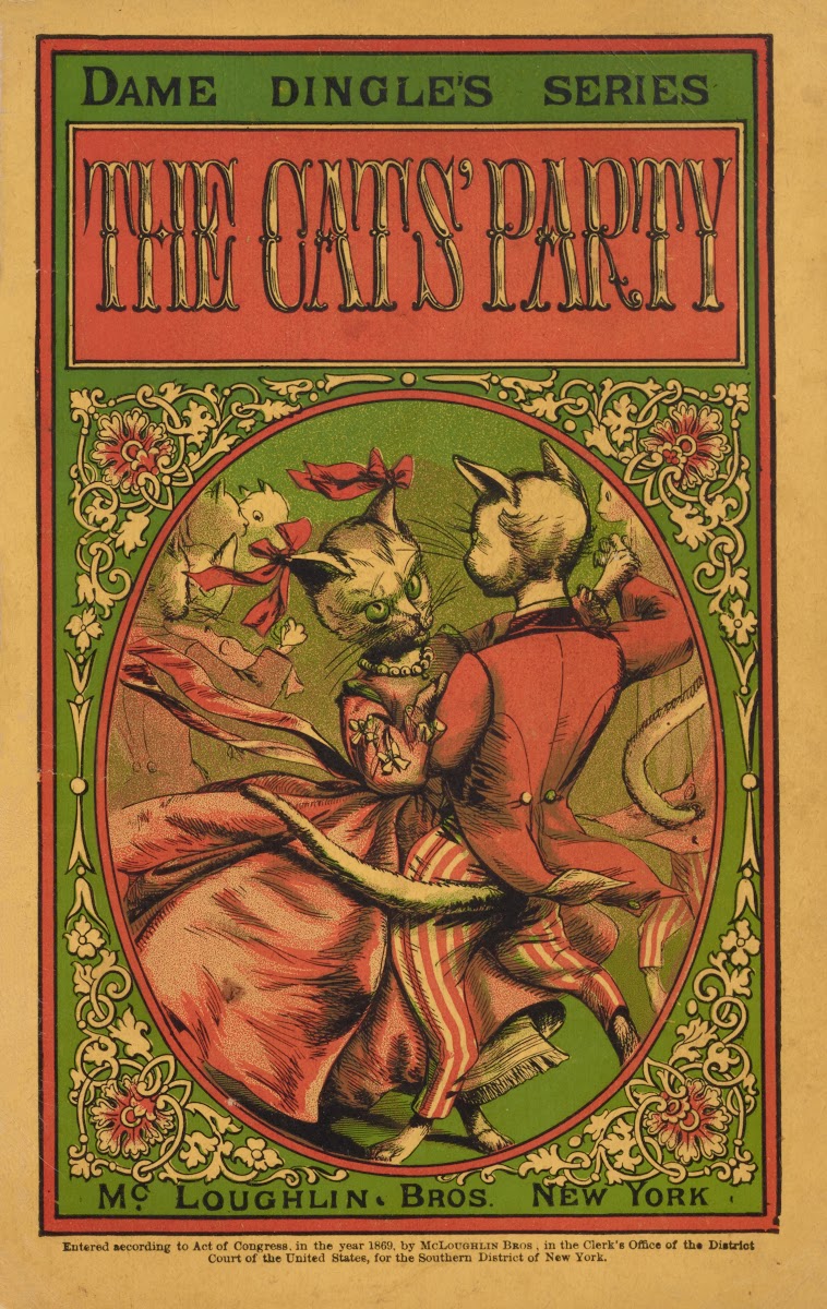 The cats party  Title Page 1871