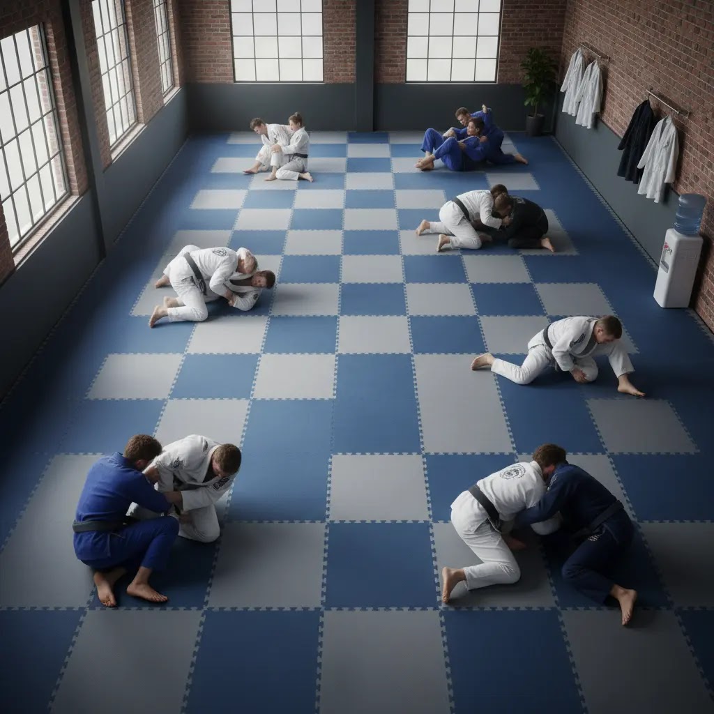 Ukuran Matras BJJ yang Digunakan dalam Latihan