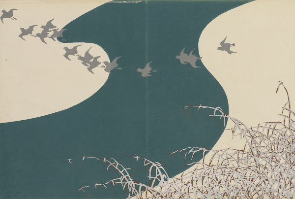 River in Winter Fuyu no kawa 1909 1910