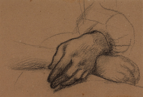 Etude de deux mains 1878 1882
