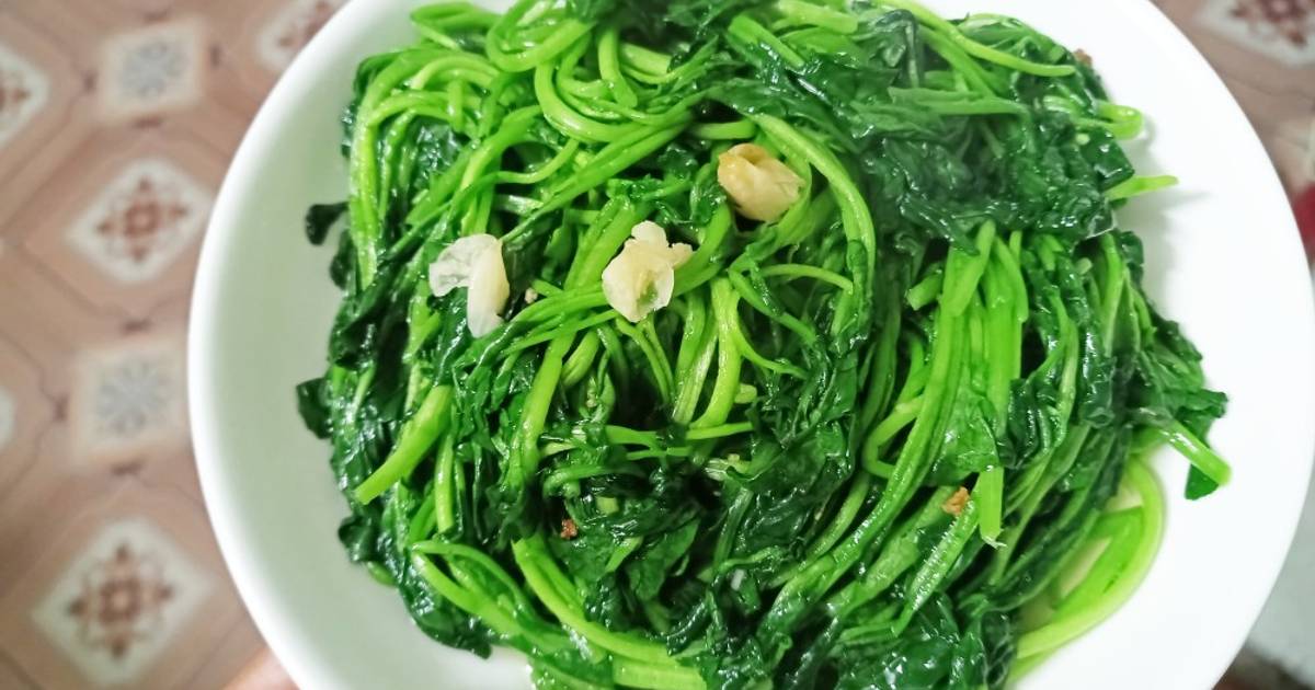 Cải xoong xào tỏi