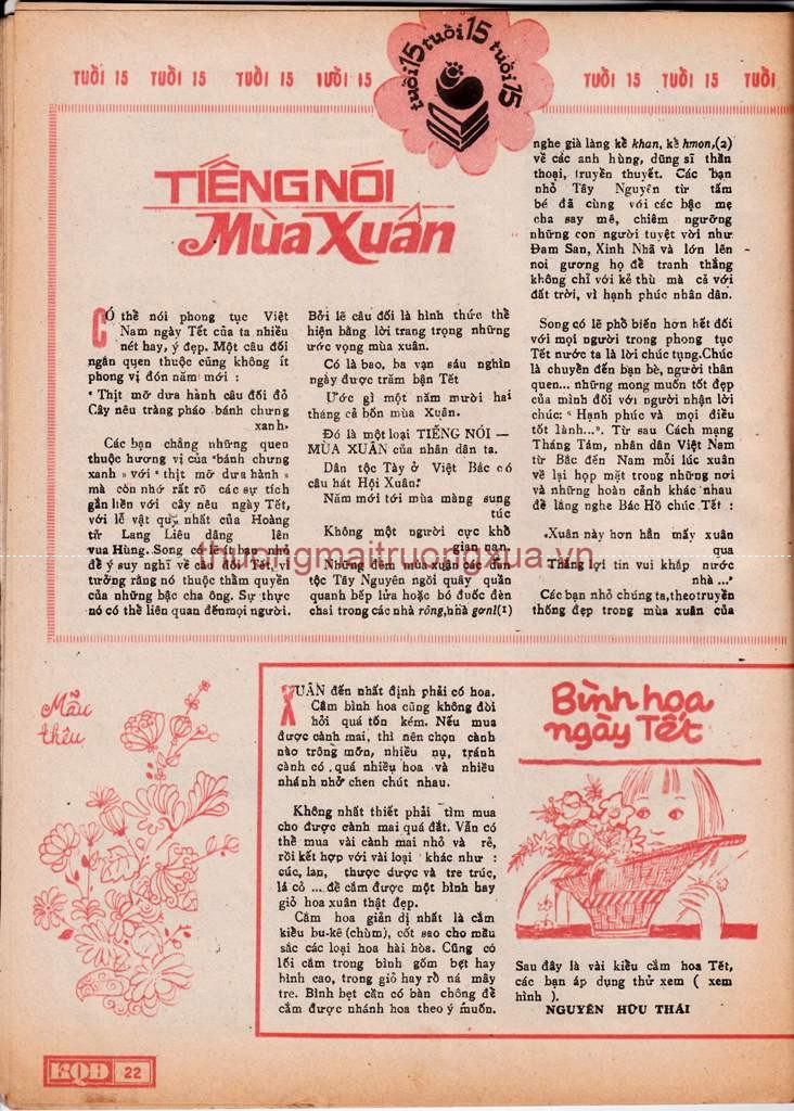 Tuyển tập thơ văn : Áo trắng (số 71 - 1996) - Trang 21