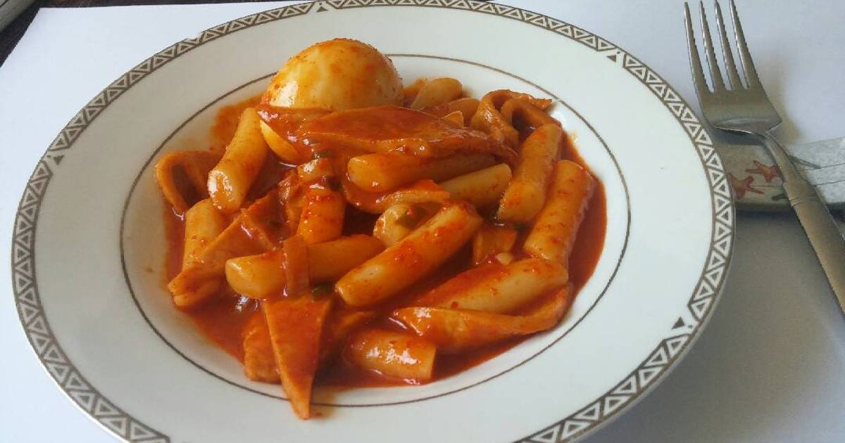 Bánh gạo cay Tteokbokki Hàn Quốc