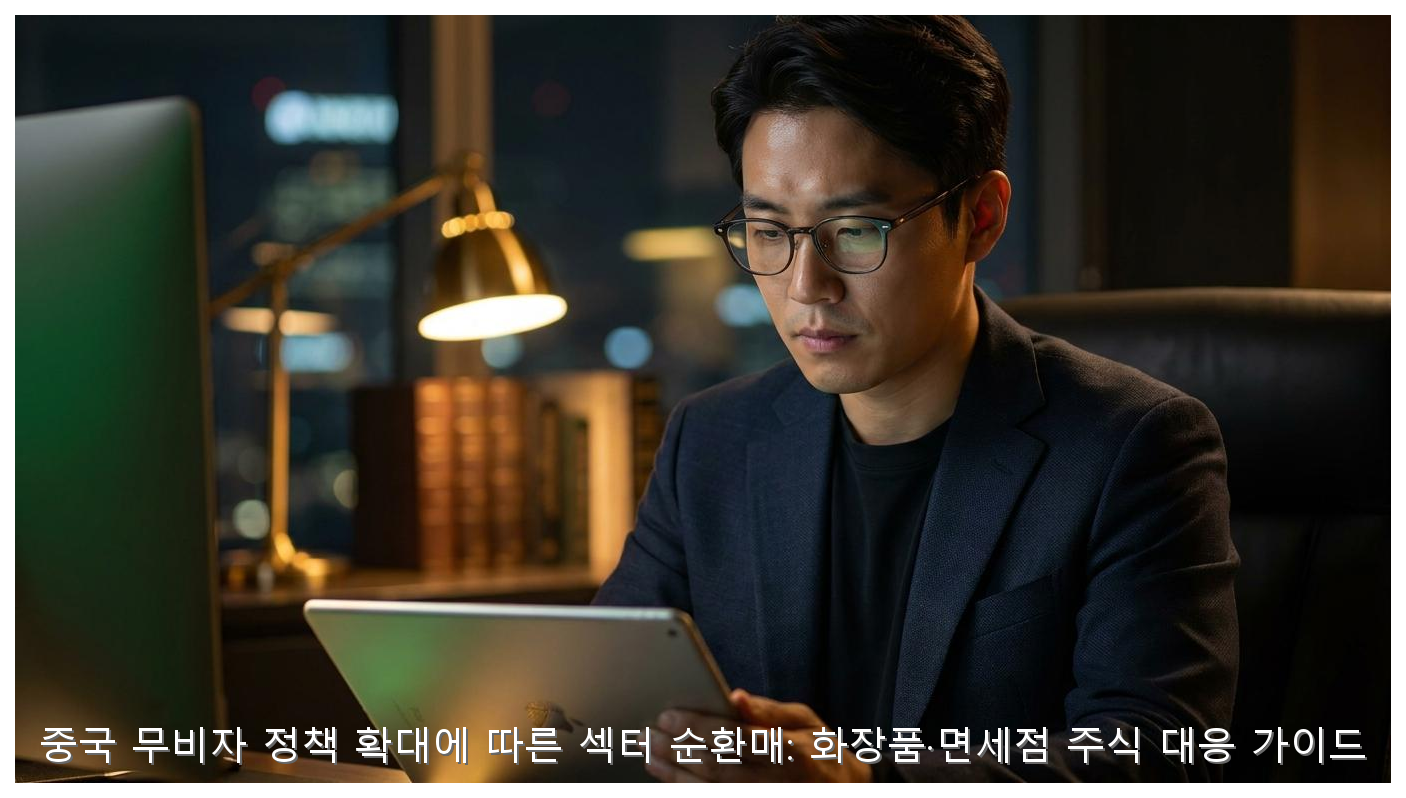 중국 무비자 수혜주: 화장품·면세점 순환매 전략 핵심 안내 및 분석 인포그래픽 (6)