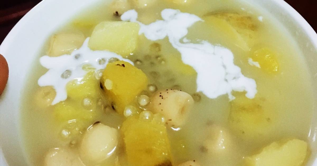 Chè khoai hạt sen