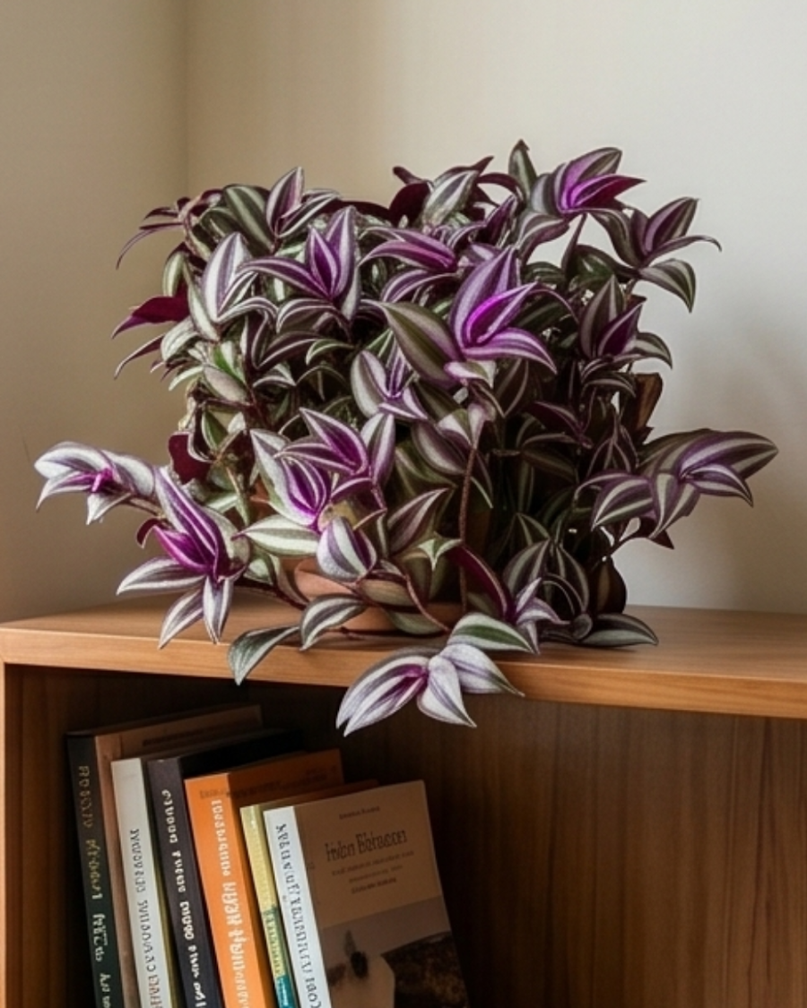 Zebrina Hanging Plant — view 5
