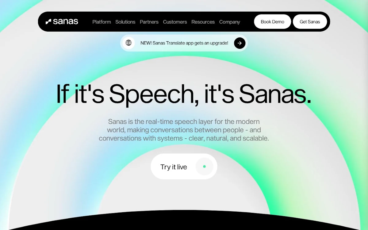 Captura de Sanas.ai