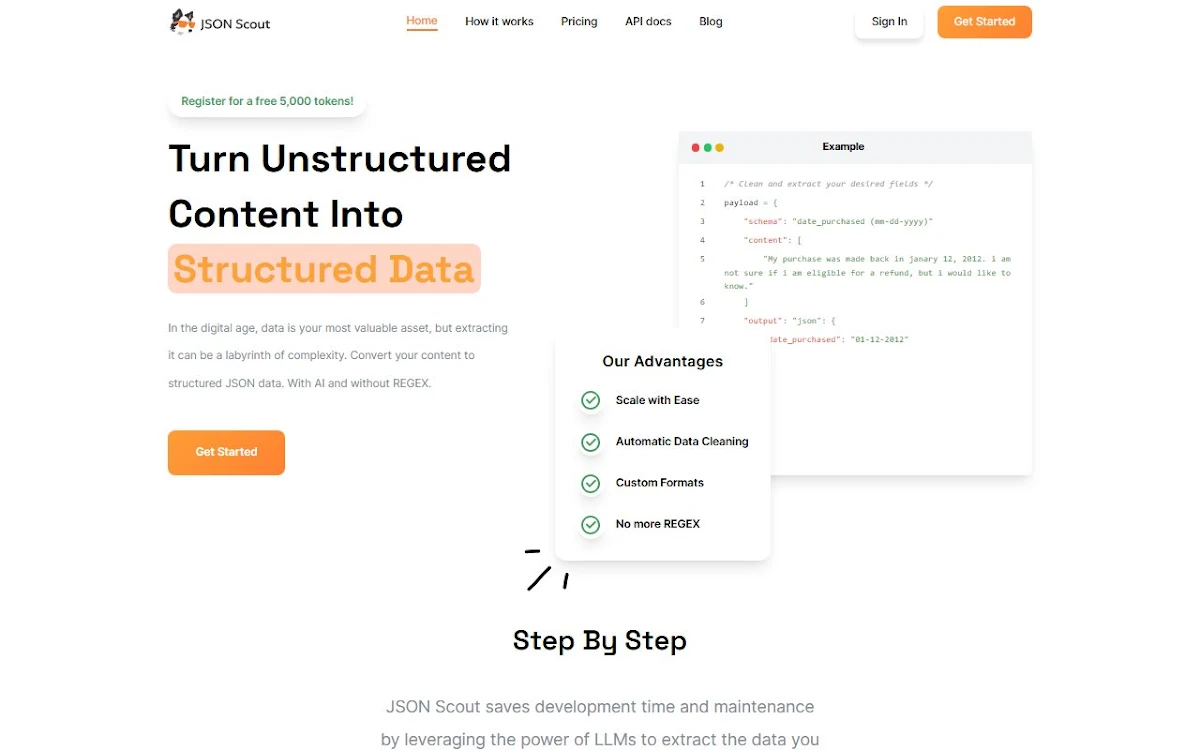 Captura de JSON Scout