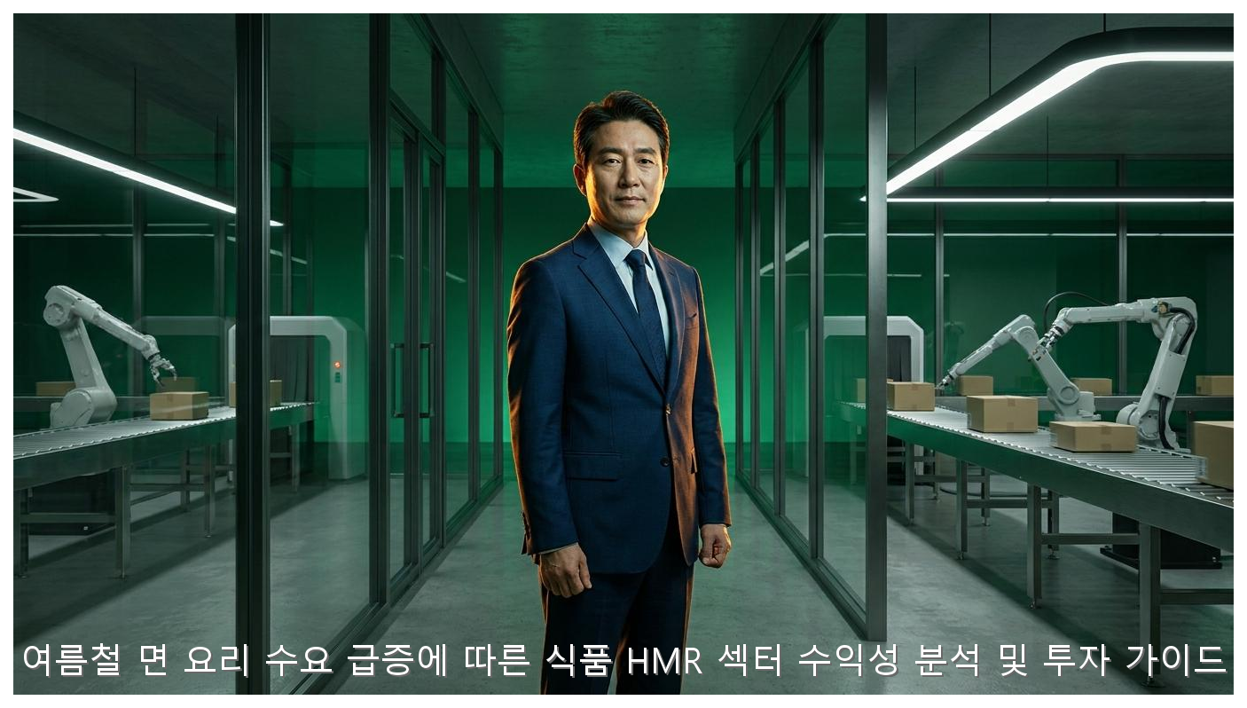 여름철 면 요리 수요 급증에 따른 식품 HMR 섹터 수익성 분석 및 투자 가이드 핵심 안내 및 분석 인포그래픽 (4)