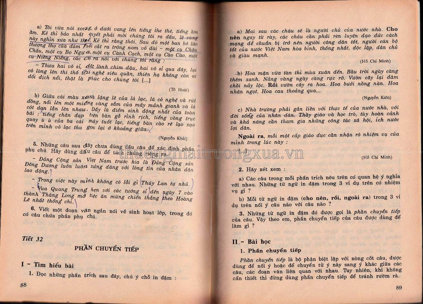 Tiếng Việt 6 (tập 2 1999) - Trang 44