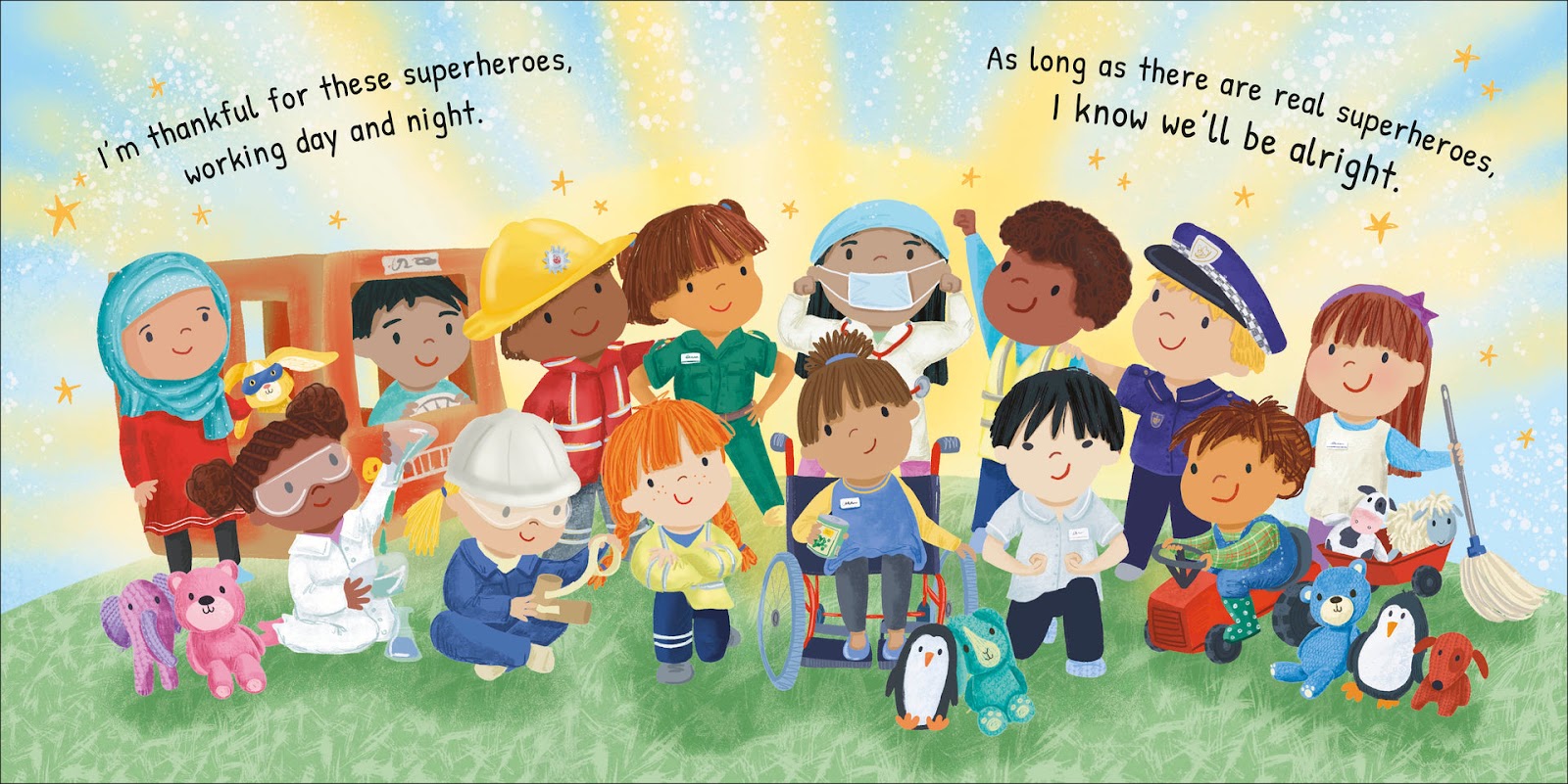 Real Superheroes (Understanding the Pandemic for Kids — gambar 4