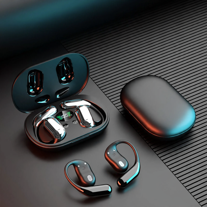 Open wireless Bluetooth headphones with AI translation