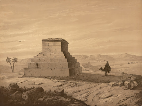 Tomb of Cyrus the Great 1883