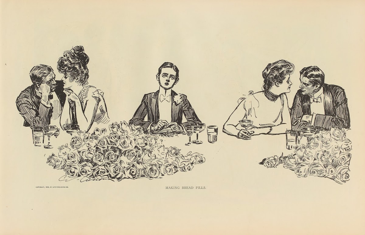 Making bread pills 1900 1905