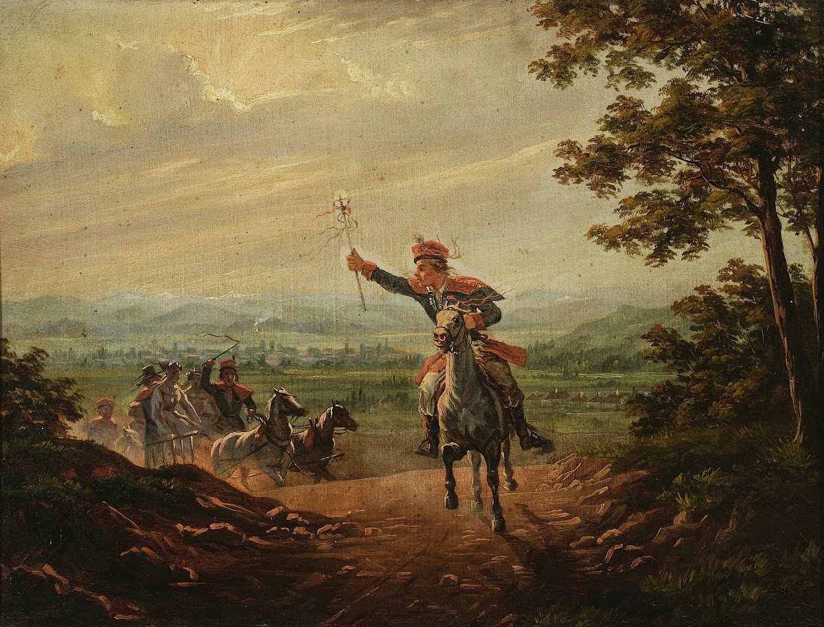 Cracovian wedding circa 1842