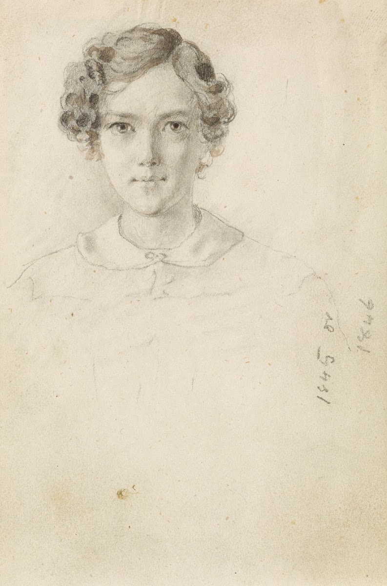 Portrait of Whistler 1845