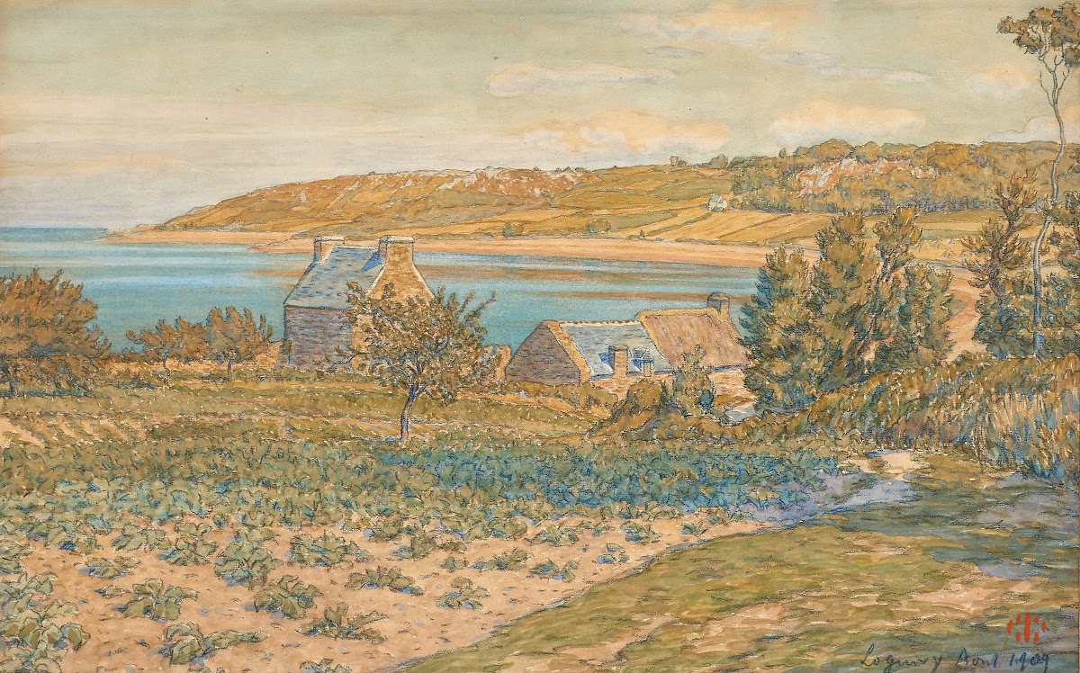 Paysage à Loguivy 1909