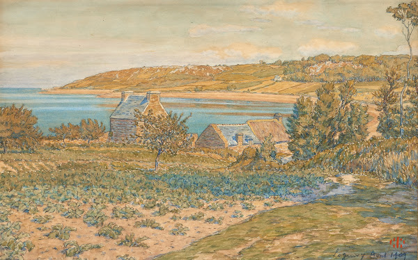 Paysage à Loguivy 1909