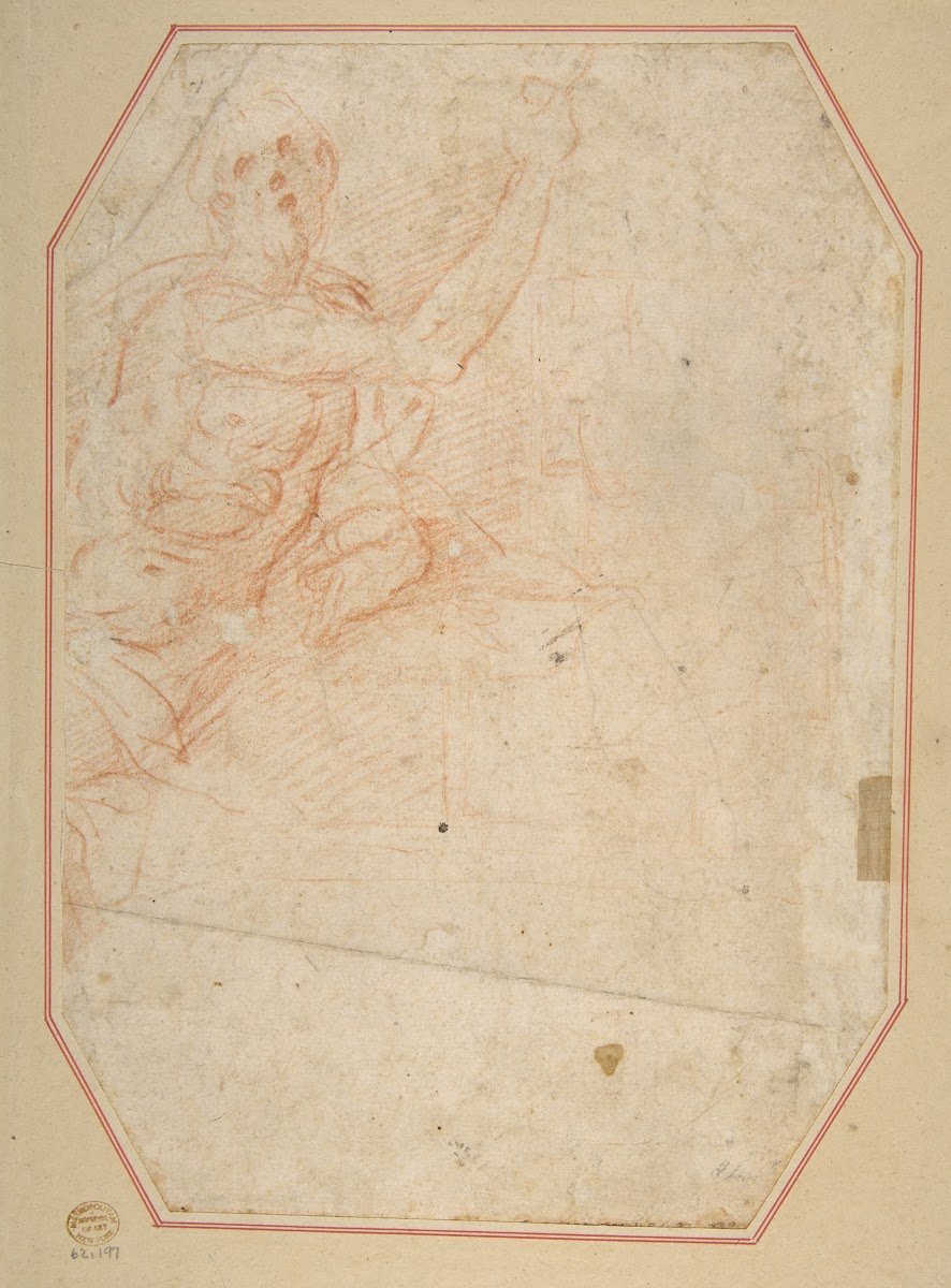Male Figure with Upraised Arm 158082