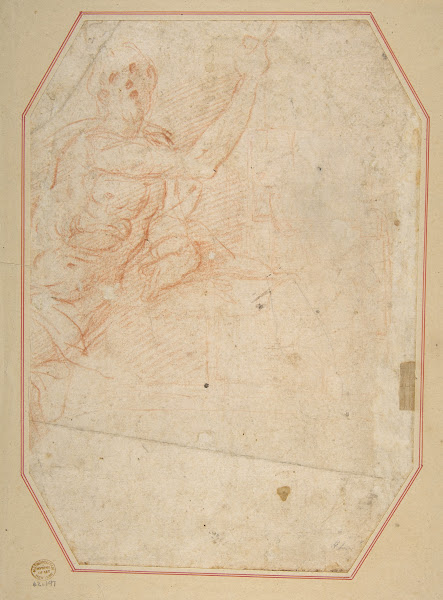 Male Figure with Upraised Arm 158082